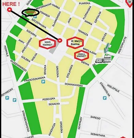 Lägenhet Apartament Kazimierz